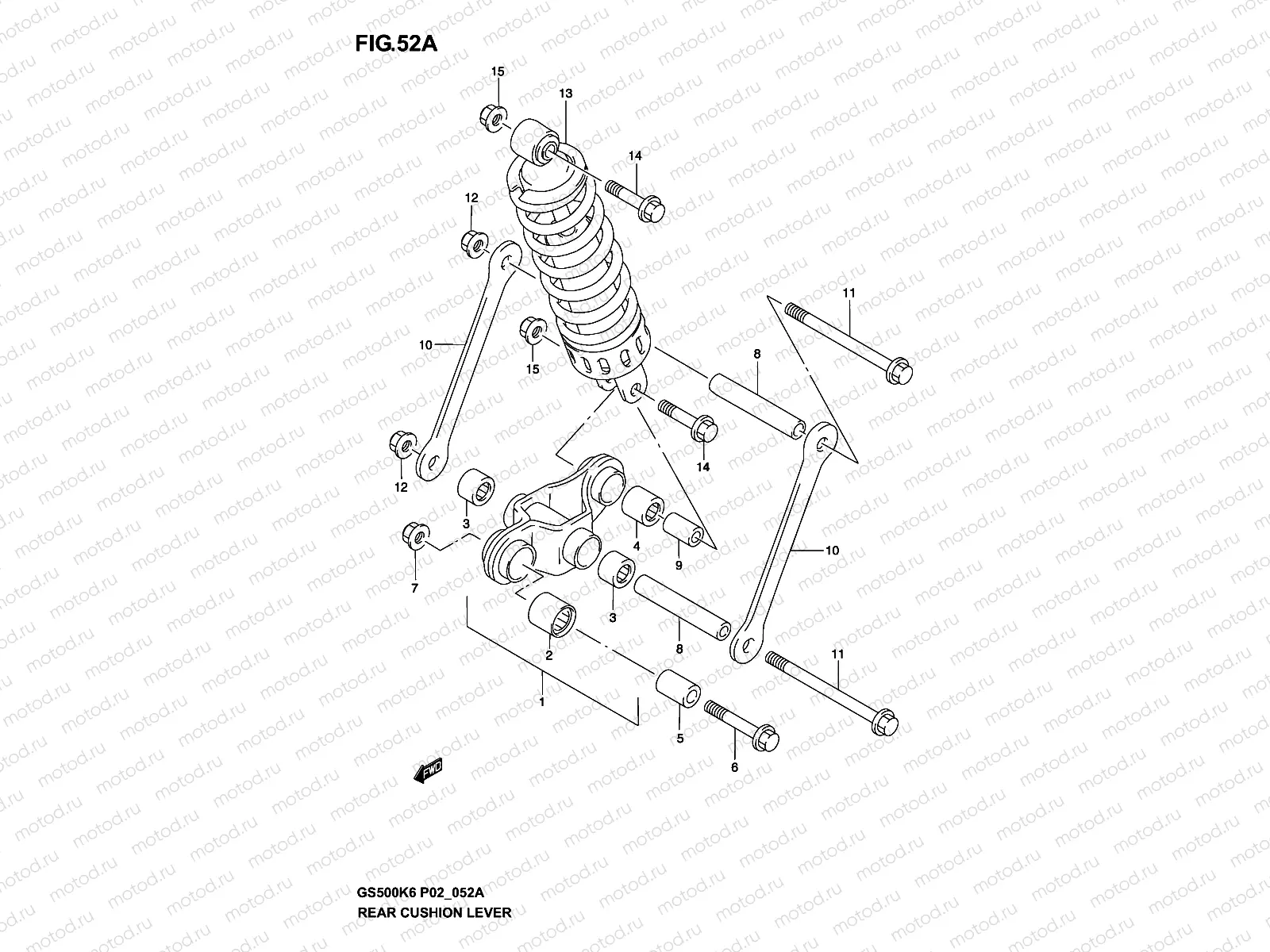 CUSHION LEVER (MODEL K4/K5/K6)