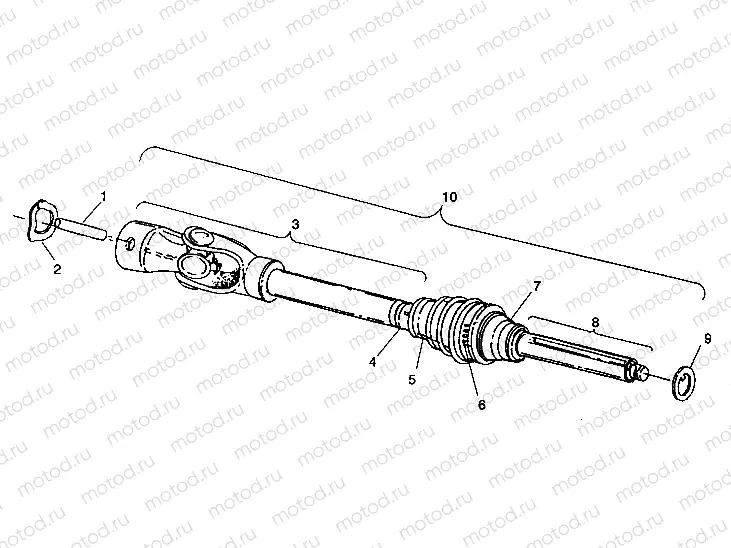 CV JOINT 4X4 250 W938127 (4924042404012A) | CV JOINT 4X4 250 W938127 (4924042404012A)