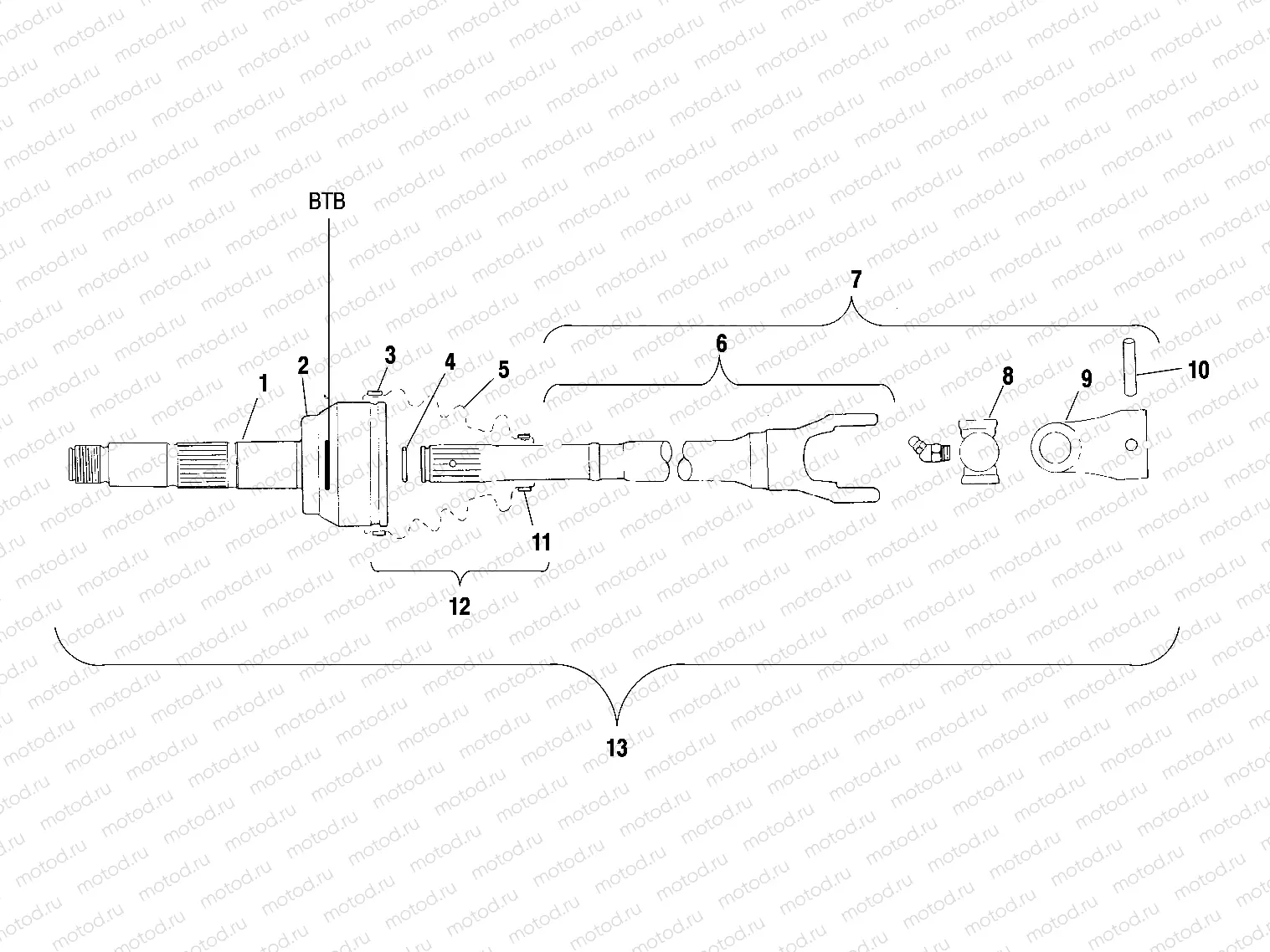 CV JOINT - BTB - A00CH33AC (4959905990B004) | CV JOINT - BTB - A00CH33AC (4959905990B004)