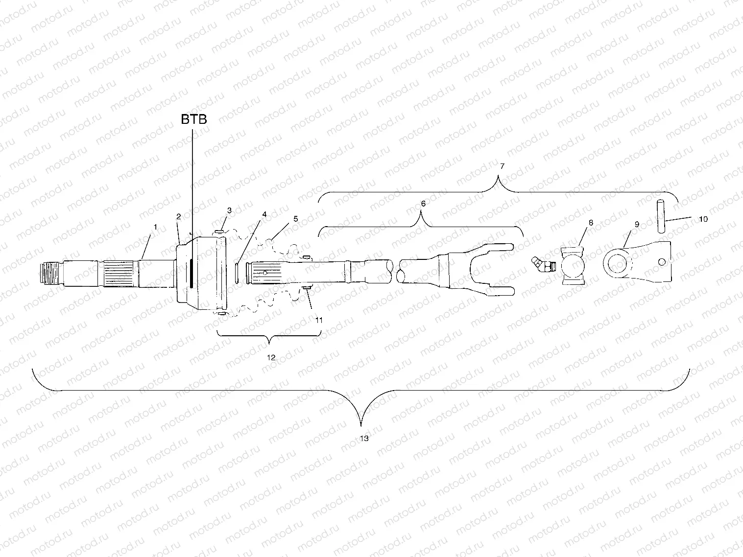 CV JOINT - BTB - A00CH46CA (4954785478B002) | CV JOINT - BTB - A00CH46CA (4954785478B002)
