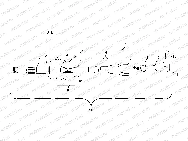 CV JOINT - BTB - A99AE50DA (4949204920b006) | CV JOINT - BTB - A99AE50DA (4949204920b006)