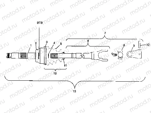 CV JOINT - BTB - A99CH33CB (4945964596b004) | CV JOINT - BTB - A99CH33CB (4945964596b004)
