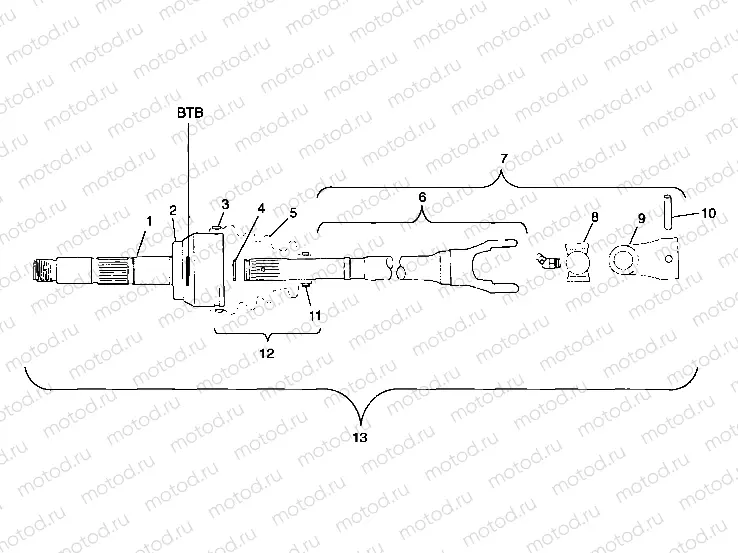 CV JOINT - BTB - A99CH33IA (4949884988b004) | CV JOINT - BTB - A99CH33IA (4949884988b004)