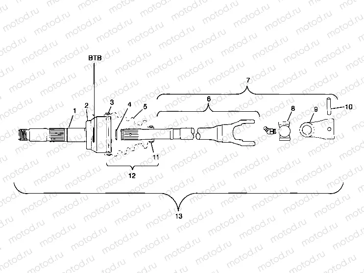 CV JOINT - BTB - A99CH45IA (4949154915B002) | CV JOINT - BTB - A99CH45IA (4949154915B002)