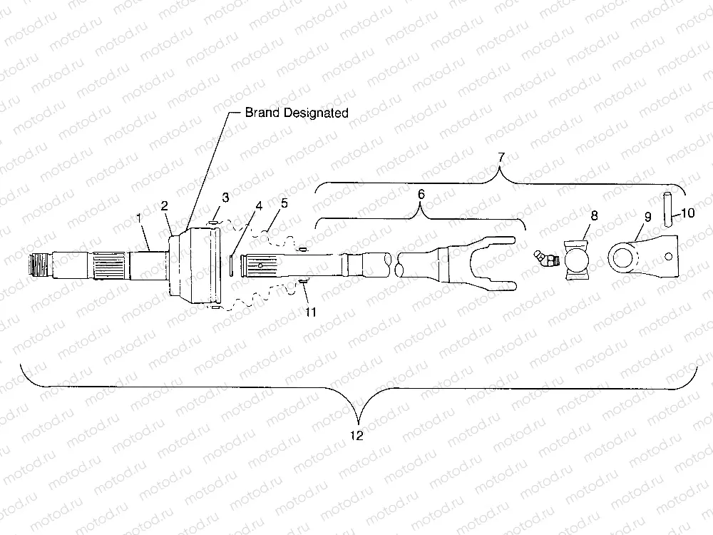 CV JOINT - NEAPCO - W97CD50A (4941354135B003) | CV JOINT - NEAPCO - W97CD50A (4941354135B003)