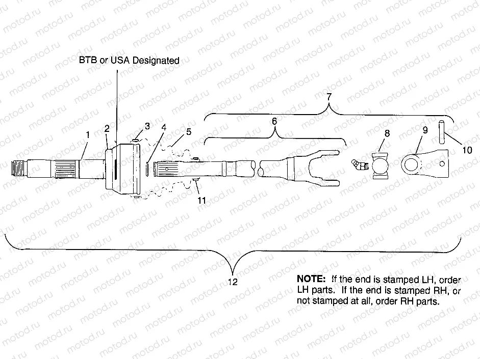 CV JOINT - NEAPCO XPLORER 400L W969140 (4935983598B004) | CV JOINT - NEAPCO XPLORER 400L W969140 (4935983598B004)