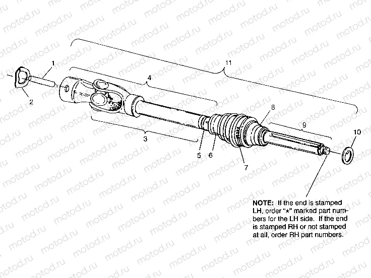 CV JOINT SWEDISH 4x4 400L S948140 (4926912691B004) | CV JOINT SWEDISH 4x4 400L S948140 (4926912691B004)