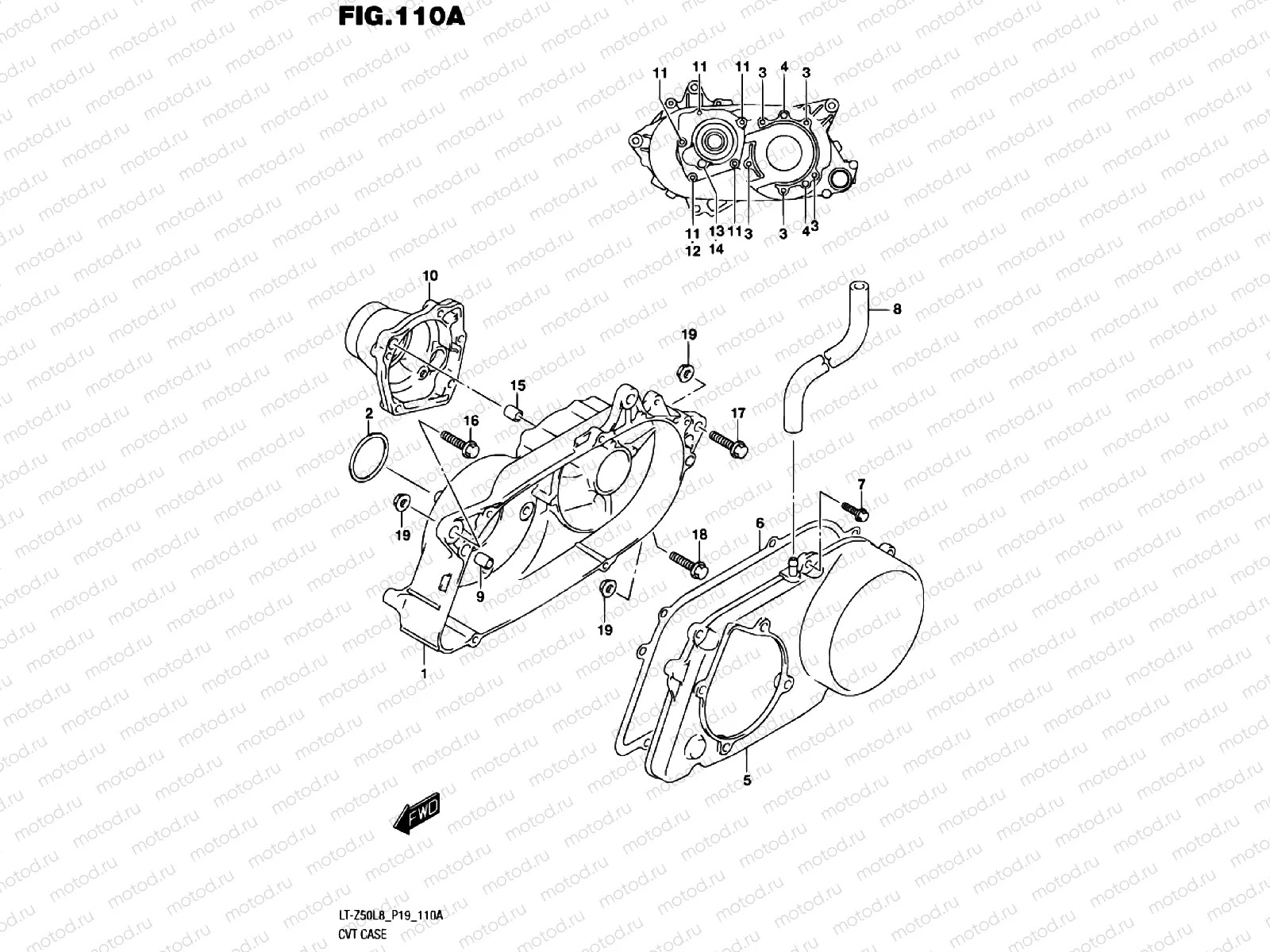 CVT TRANSMISSION CASE