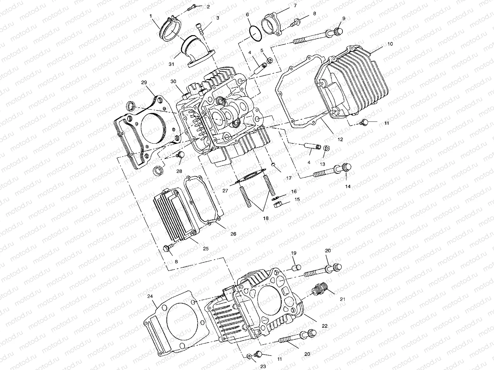 CYLINDER - A00CH33AC (4959905990D004) | CYLINDER - A00CH33AC (4959905990D004)