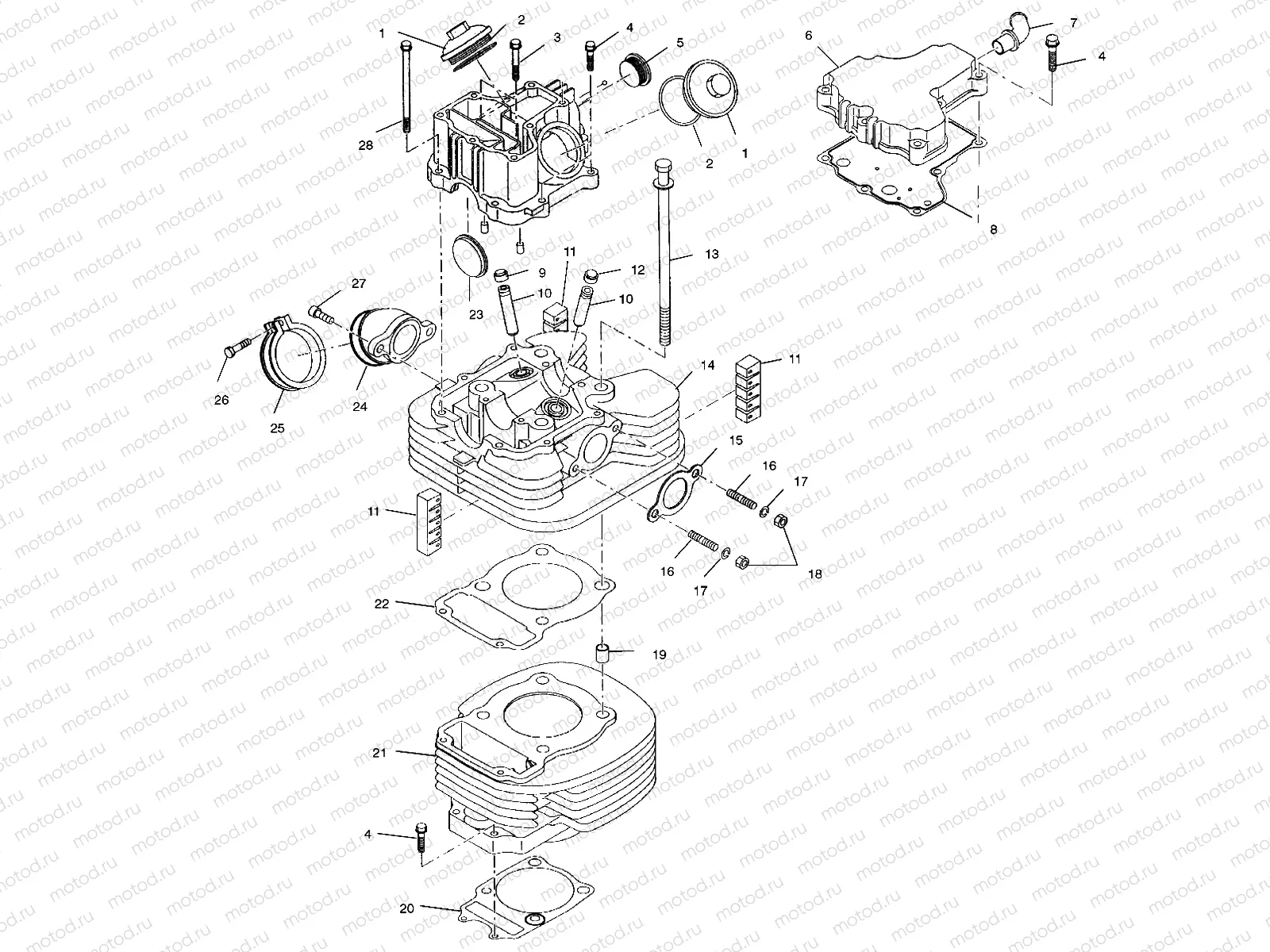 CYLINDER - A01AA32AA (4963816381C010) | CYLINDER - A01AA32AA (4963816381C010)