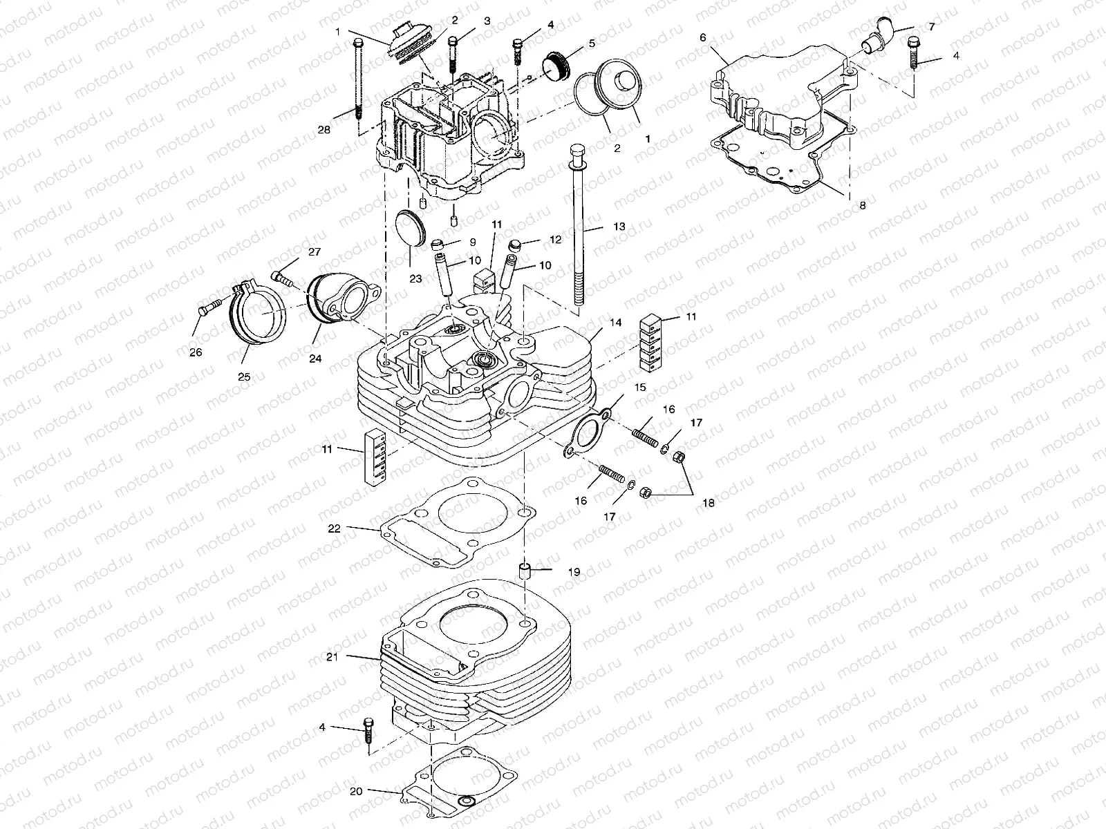 CYLINDER - A01CD32AA (4964026402D009) | CYLINDER - A01CD32AA (4964026402D009)