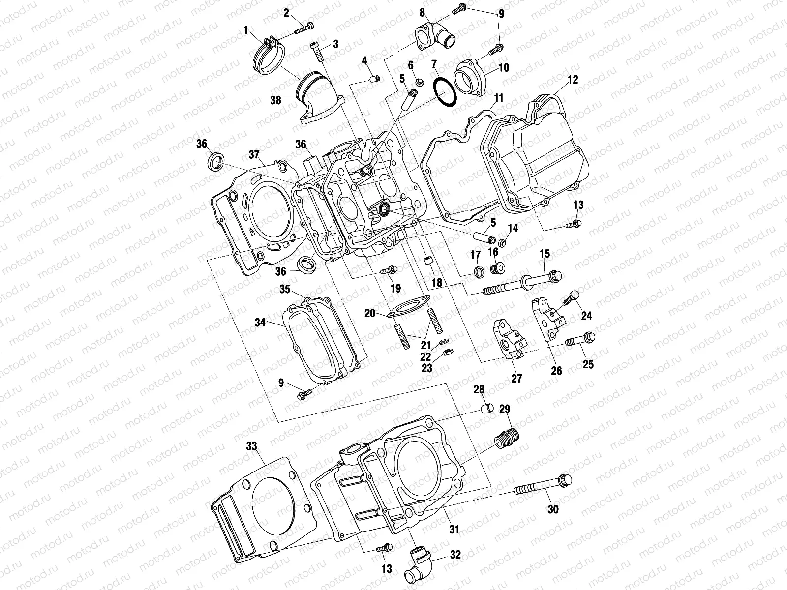CYLINDER - A01CL50AA (4964586458D005) | CYLINDER - A01CL50AA (4964586458D005)