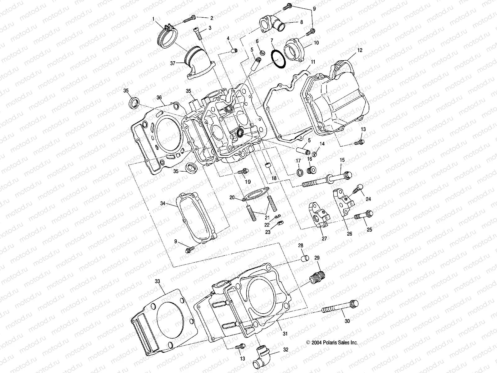 CYLINDER - A05CL50AA (4995019501D05) | CYLINDER - A05CL50AA (4995019501D05)