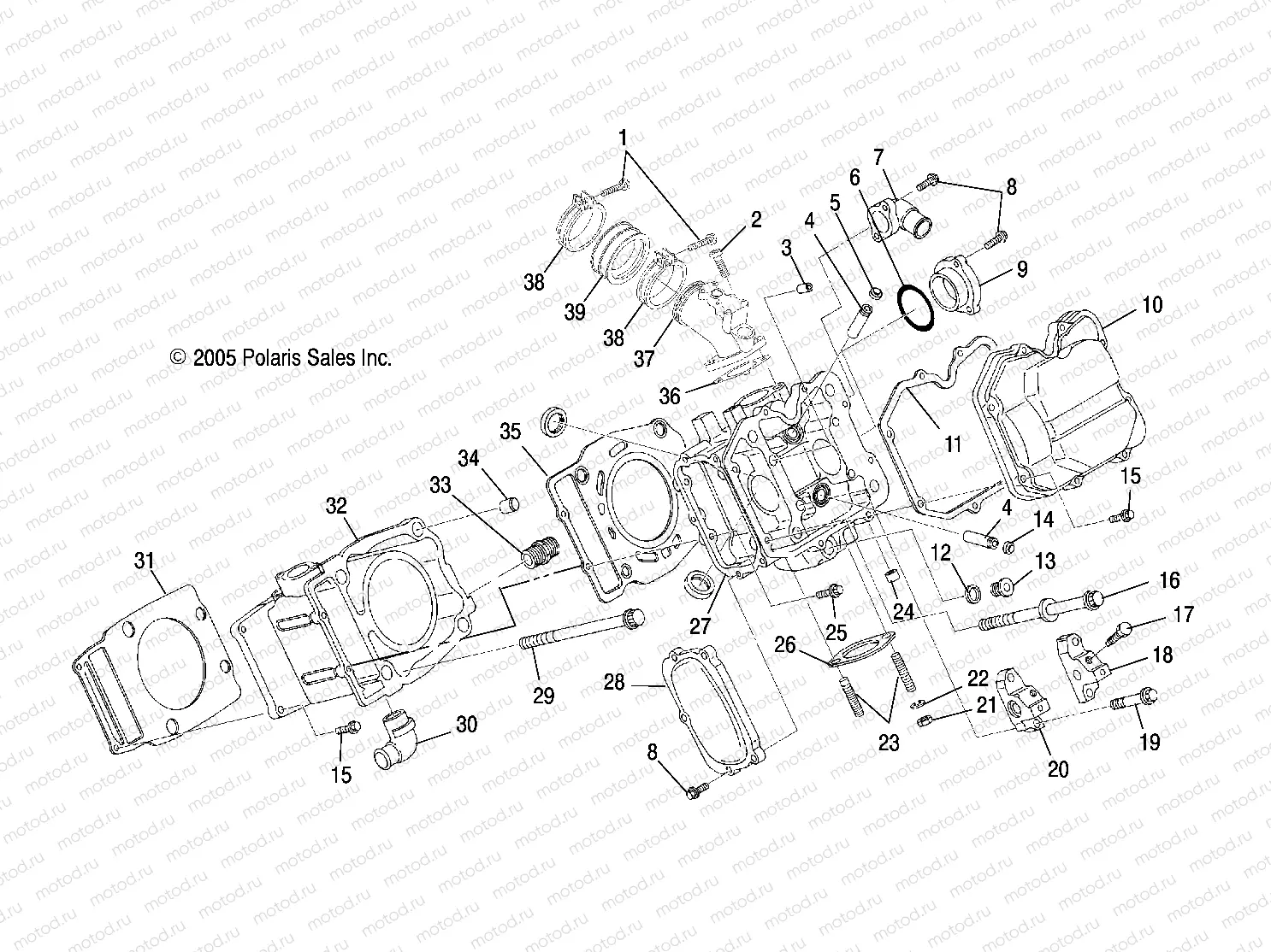 CYLINDER - A06MN50AU/AW (4999204069920406D13) | CYLINDER - A06MN50AU/AW (4999204069920406D13)