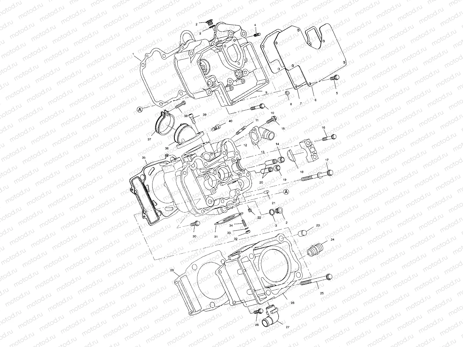 CYLINDER - A10CH46CA (4964376437D005) | CYLINDER - A10CH46CA (4964376437D005)