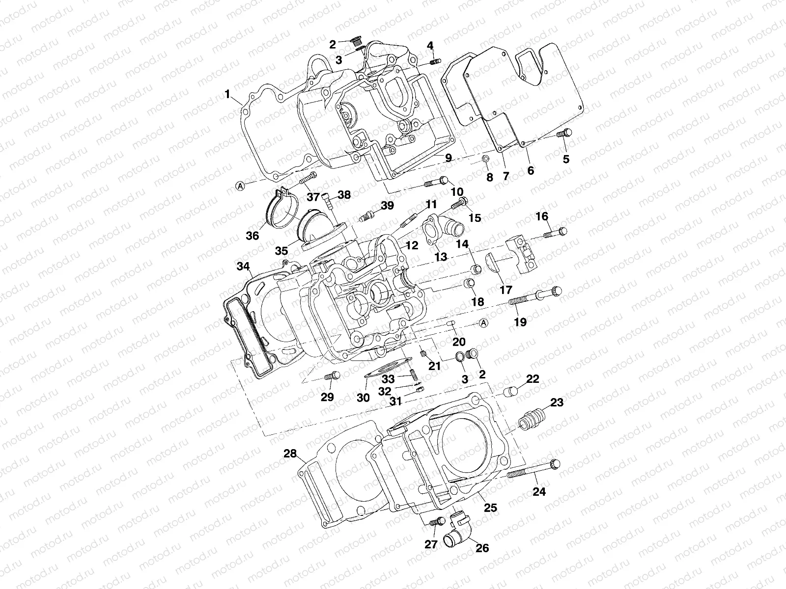 CYLINDER - A99CH45CA (4949154915D007) | CYLINDER - A99CH45CA (4949154915D007)