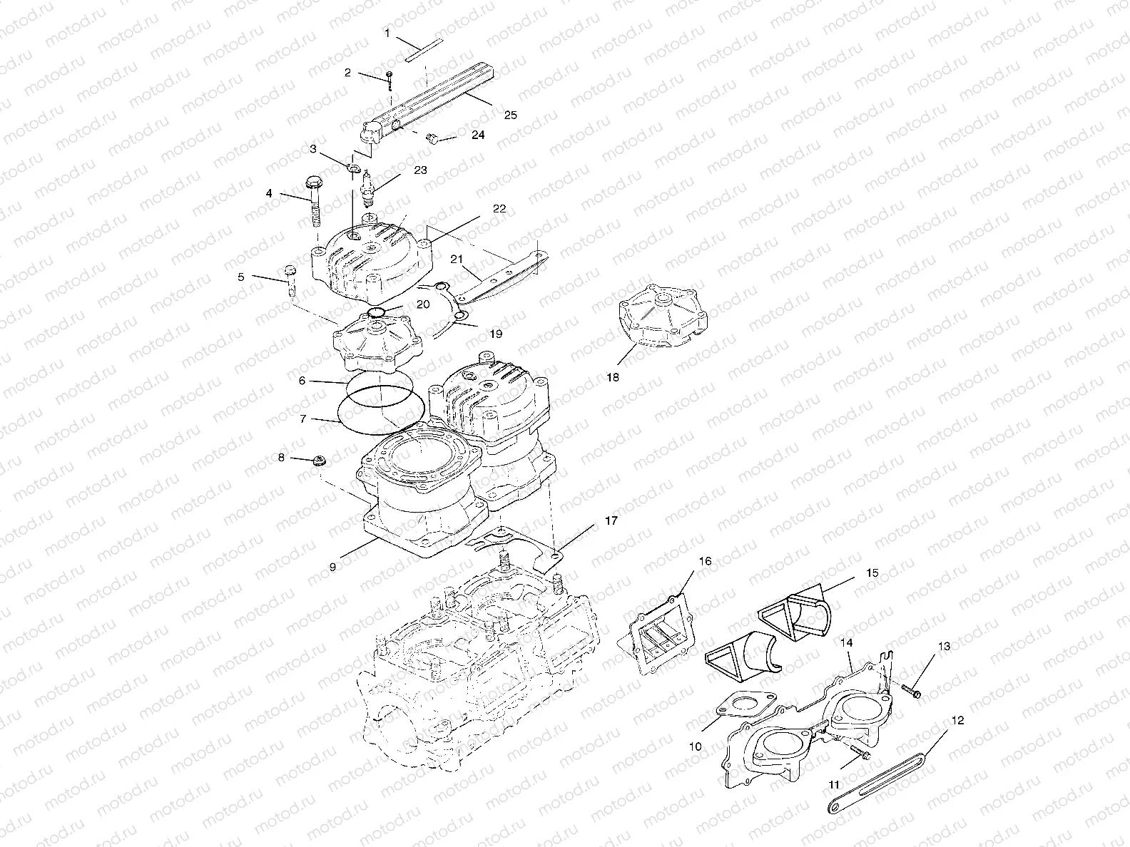 CYLINDER and MANIFOLD - I994573 (4951395139b014) | CYLINDER and MANIFOLD - I994573 (4951395139b014)