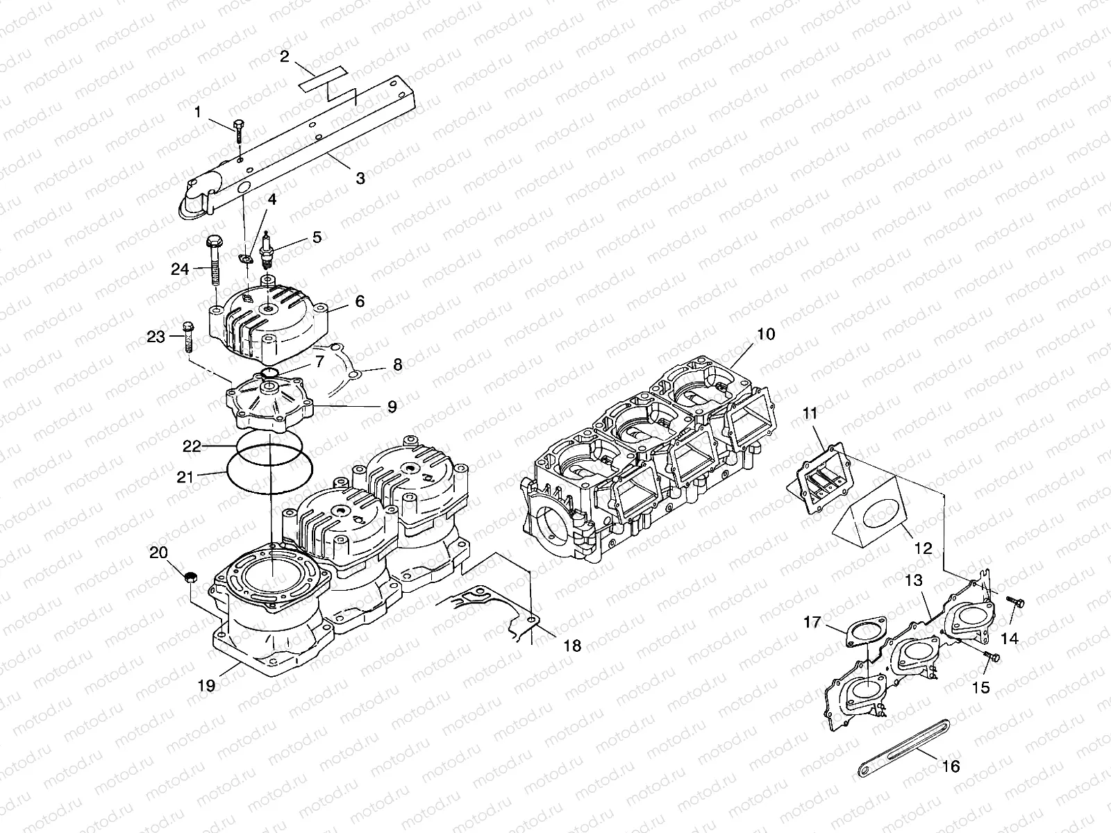 CYLINDER and MANIFOLD - I994590 (4951425142b014) | CYLINDER and MANIFOLD - I994590 (4951425142b014)