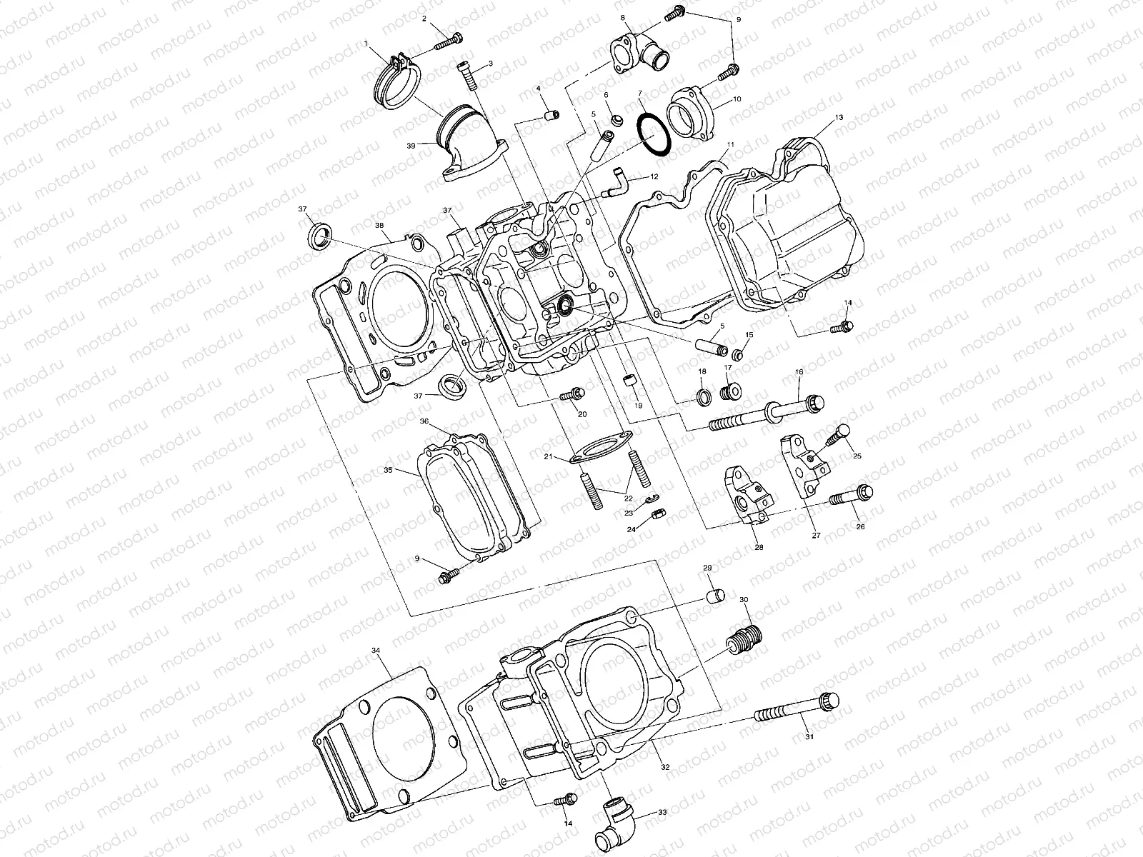 CYLINDER - C10CL50AA (4978707870D05) | CYLINDER - C10CL50AA (4978707870D05)