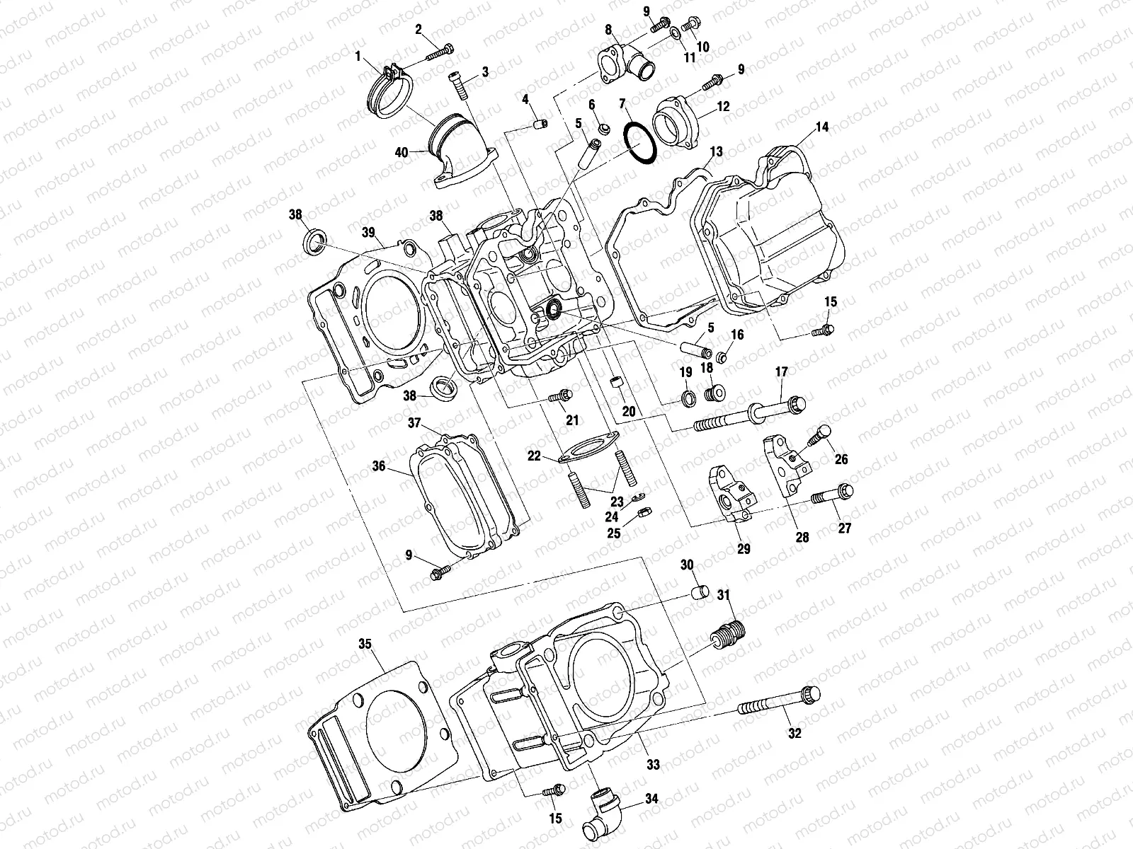 CYLINDER - C11RB42AA/C11RD50AA/AB/C11RF50AA (4981898189D13) | CYLINDER - C11RB42AA/C11RD50AA/AB/C11RF50AA (4981898189D13)
