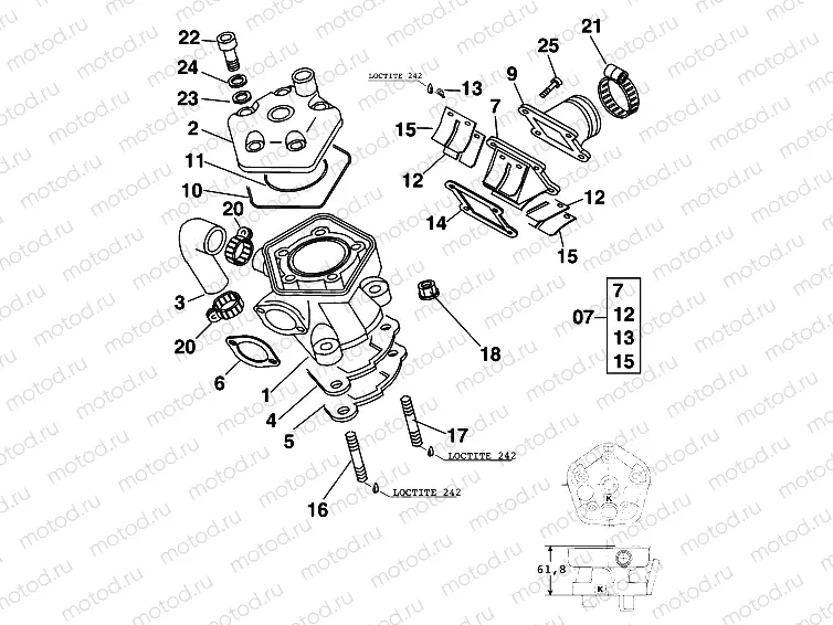 CYLINDER, CYLINDER HEAD