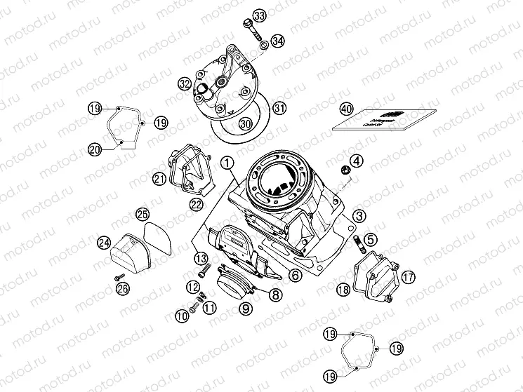 CYLINDER, CYLINDER HEAD