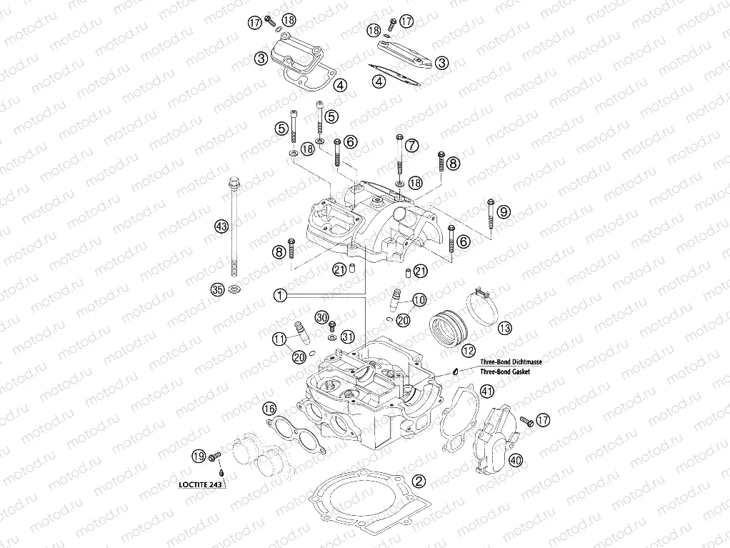 CYLINDER, CYLINDER HEAD