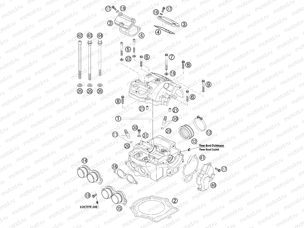 CYLINDER, CYLINDER HEAD
