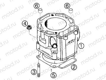 CYLINDER, CYLINDER HEAD