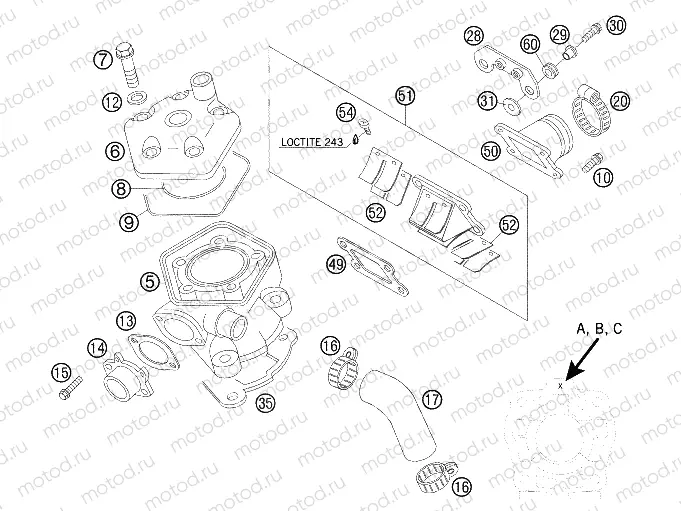 CYLINDER, CYLINDER HEAD