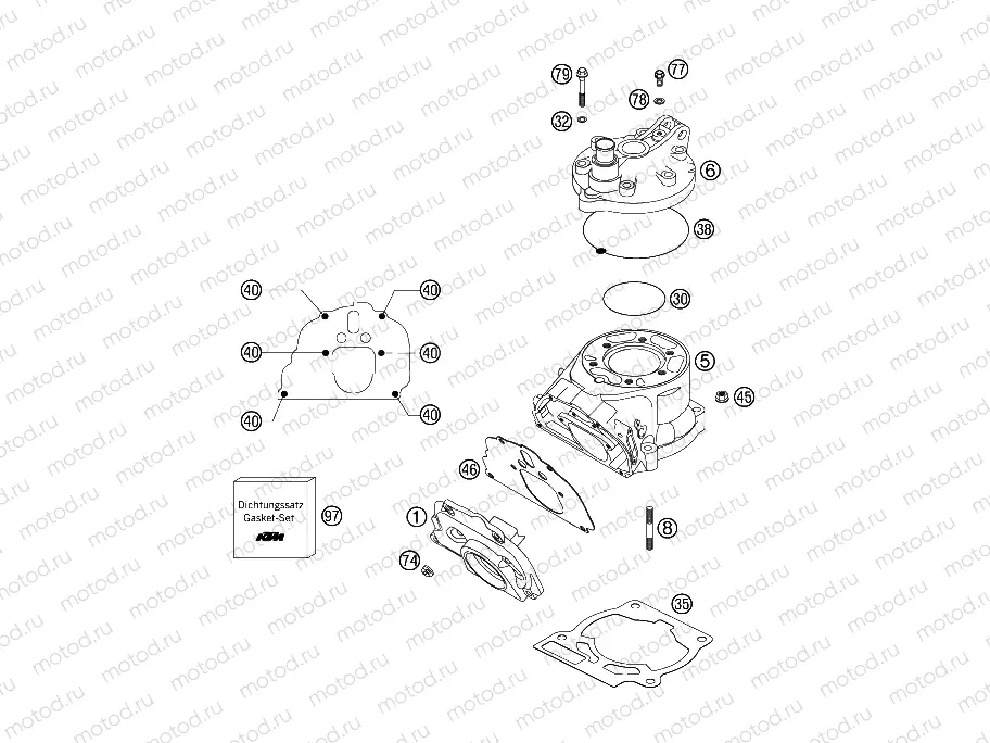 CYLINDER, CYLINDER HEAD