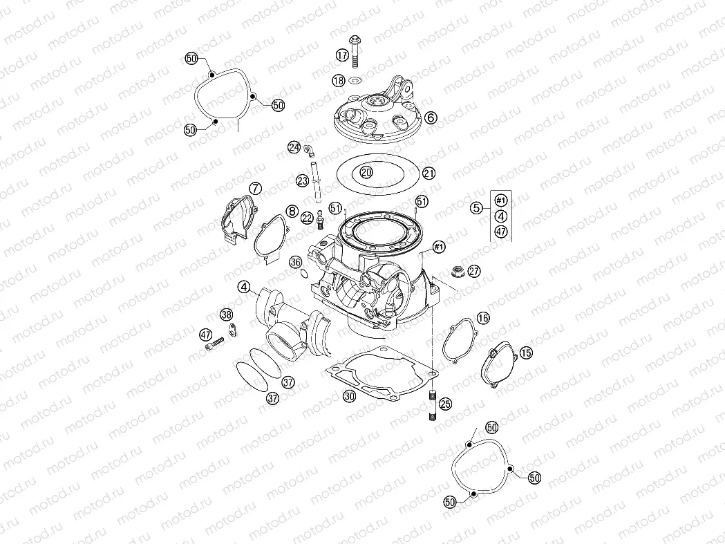 CYLINDER, CYLINDER HEAD