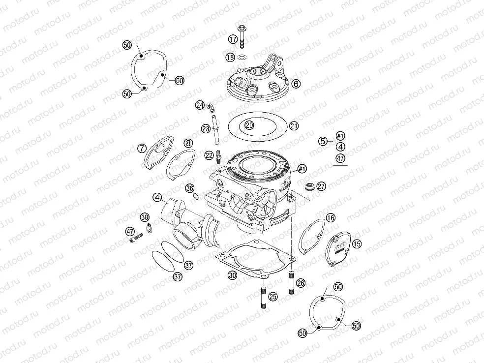 CYLINDER, CYLINDER HEAD