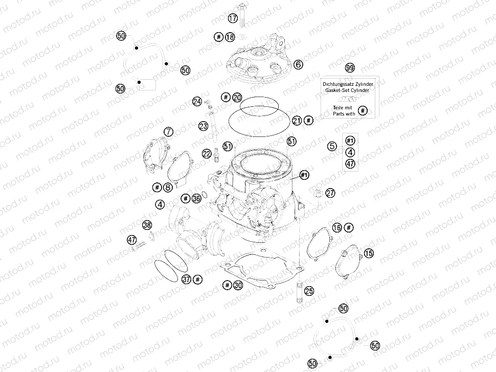 CYLINDER, CYLINDER HEAD