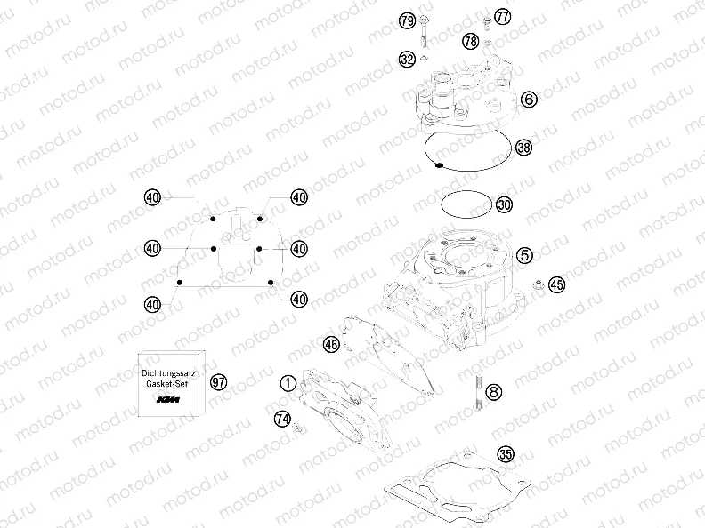 CYLINDER, CYLINDER HEAD