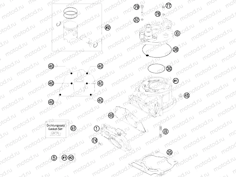 CYLINDER, CYLINDER HEAD