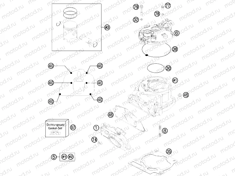 CYLINDER, CYLINDER HEAD