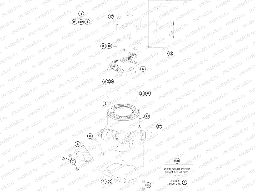 CYLINDER, CYLINDER HEAD