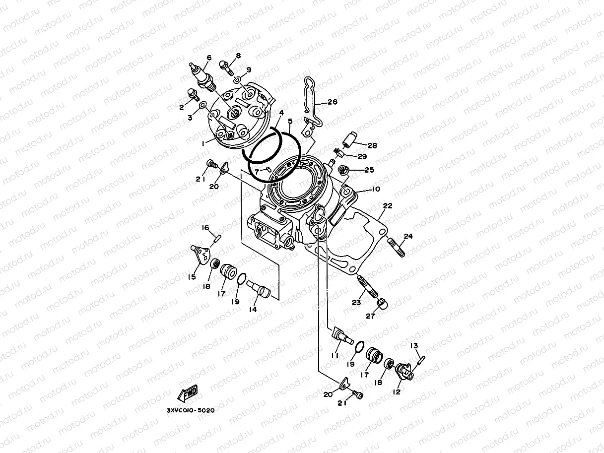 Cylinder Head 2 (SPR Model)