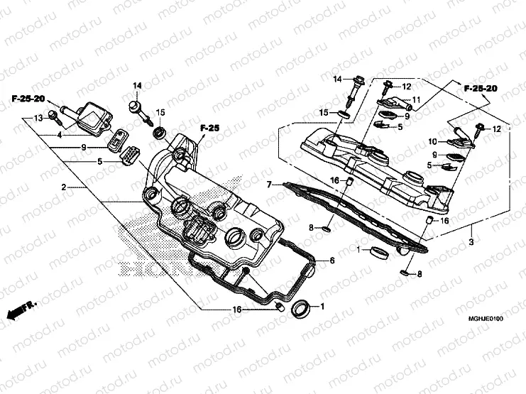 CYLINDER HEAD COVER