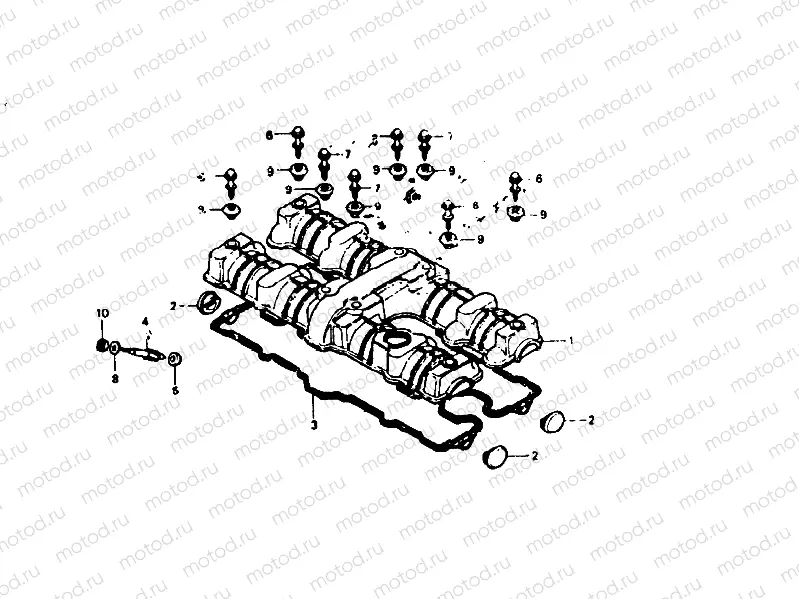 Cylinder head cover