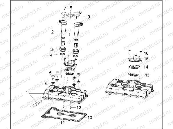 CYLINDER HEAD COVER ASSEMBLY