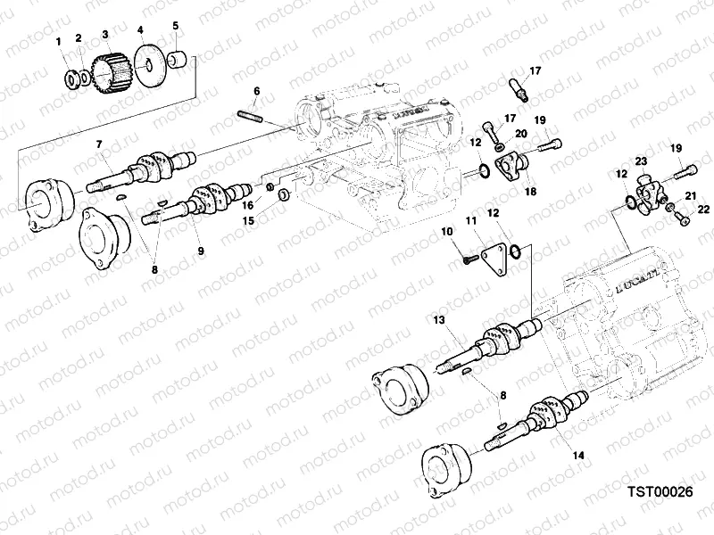 CYLINDER HEAD » ENGINE CASE
