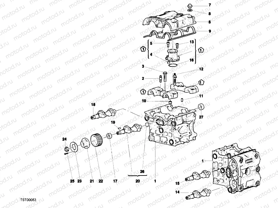 CYLINDER HEAD » ENGINE CASE