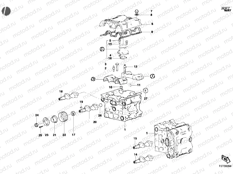 CYLINDER HEAD » ENGINE CASE