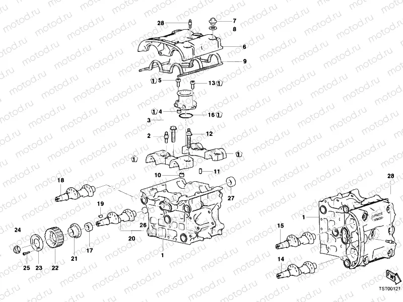 CYLINDER HEAD » ENGINE CASE
