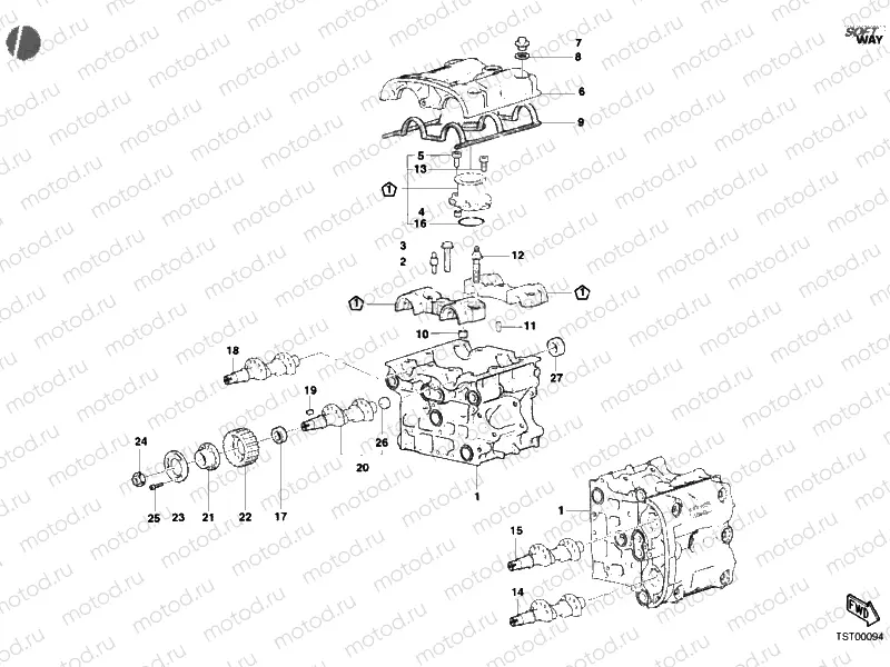 CYLINDER HEAD » ENGINE CASE