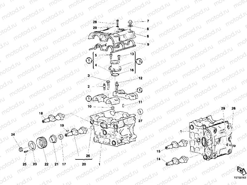 CYLINDER HEAD » ENGINE CASE