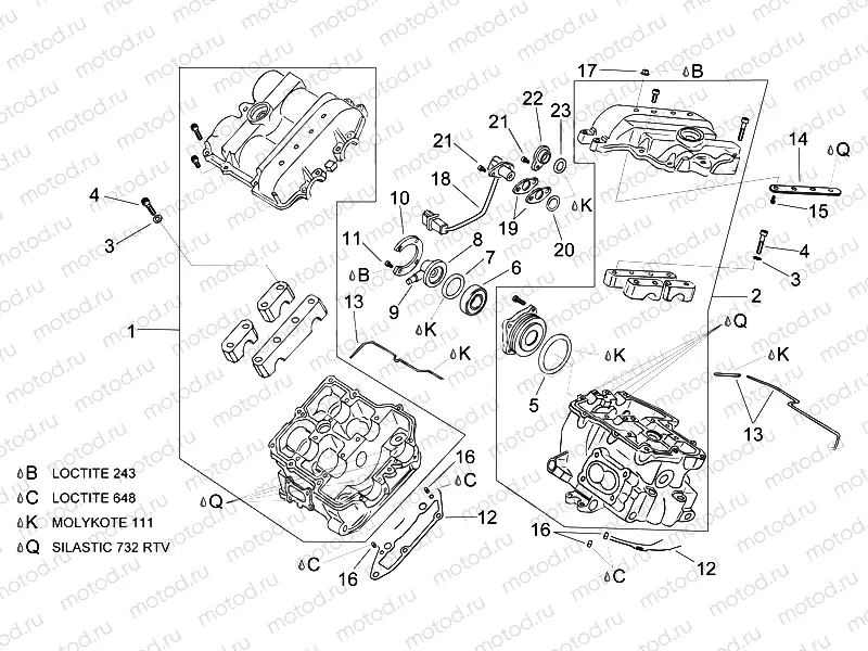 Cylinder head I