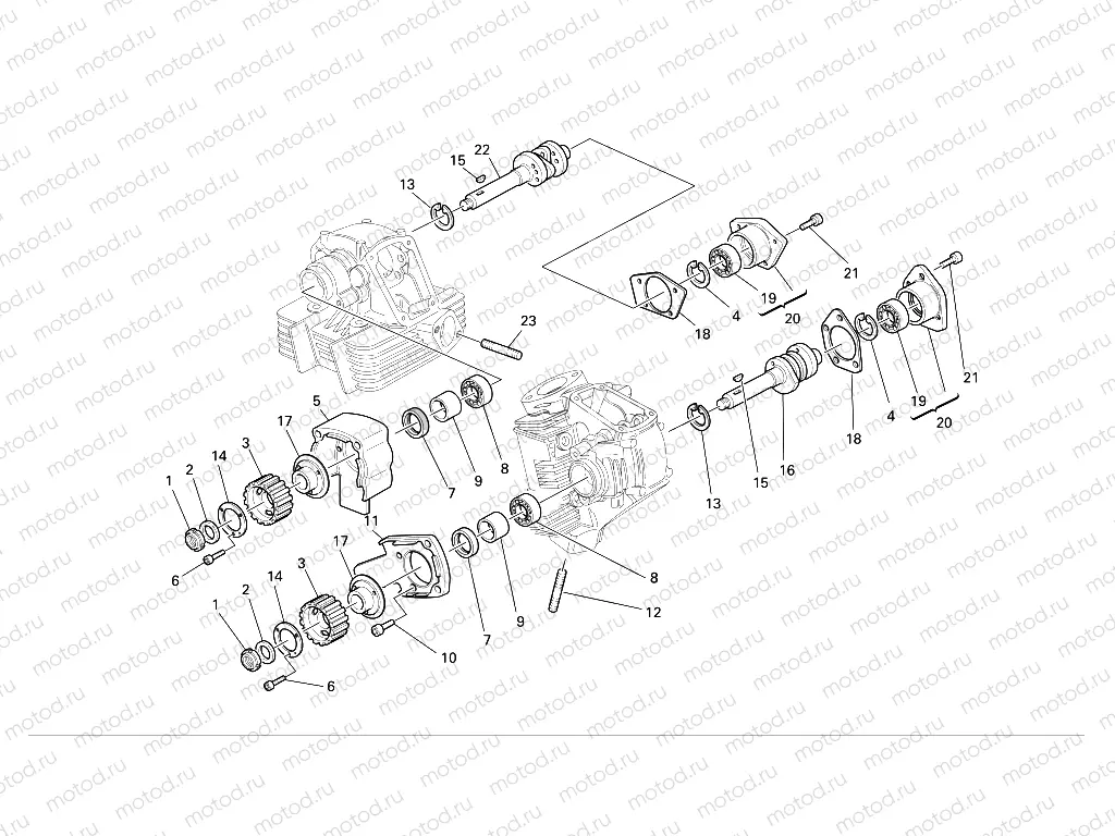 CYLINDER HEAD : TIMING SYSTEM